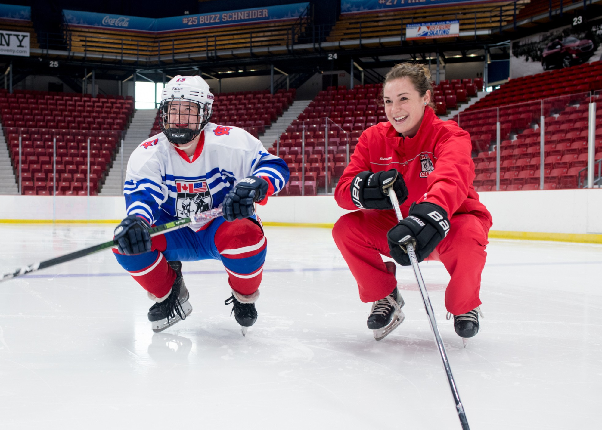 Coach w Girls Elite Camper