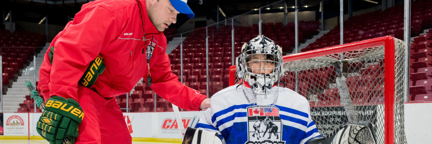 Coach with Goalie