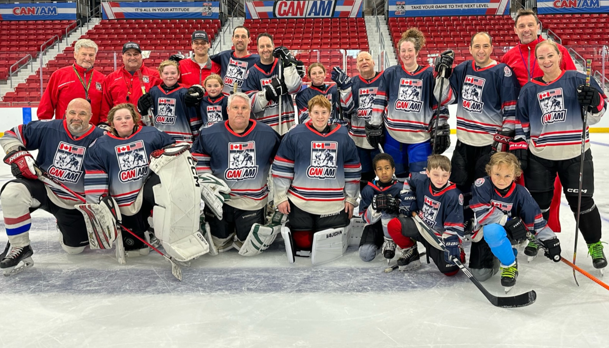 Family Team with Coaches